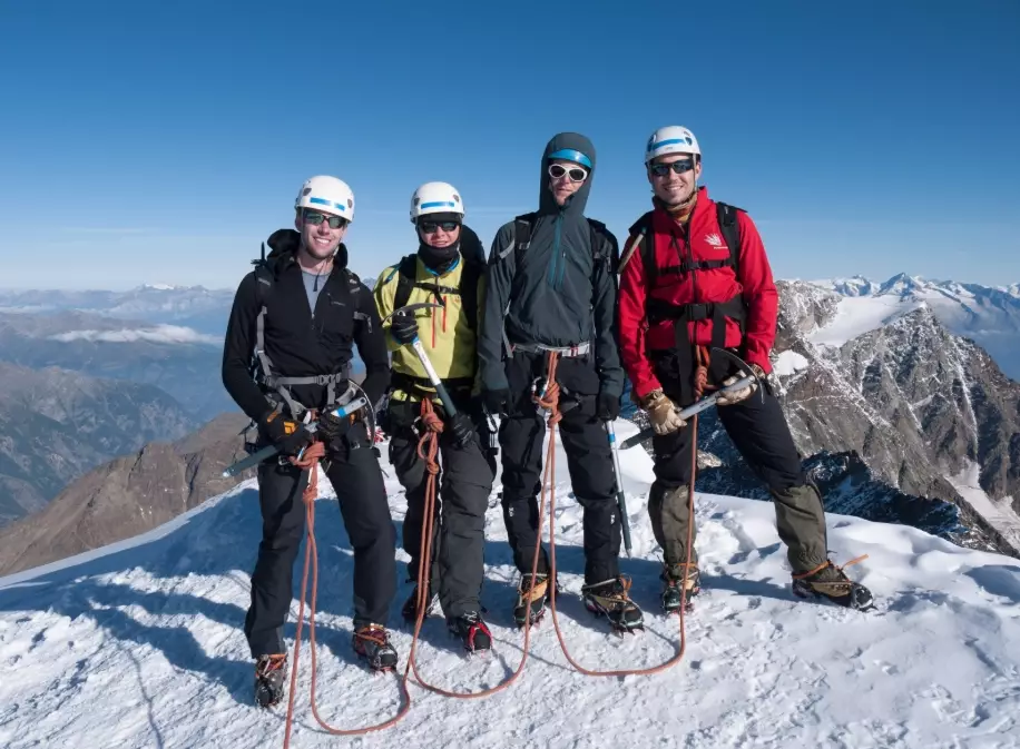 Mountain climbing training