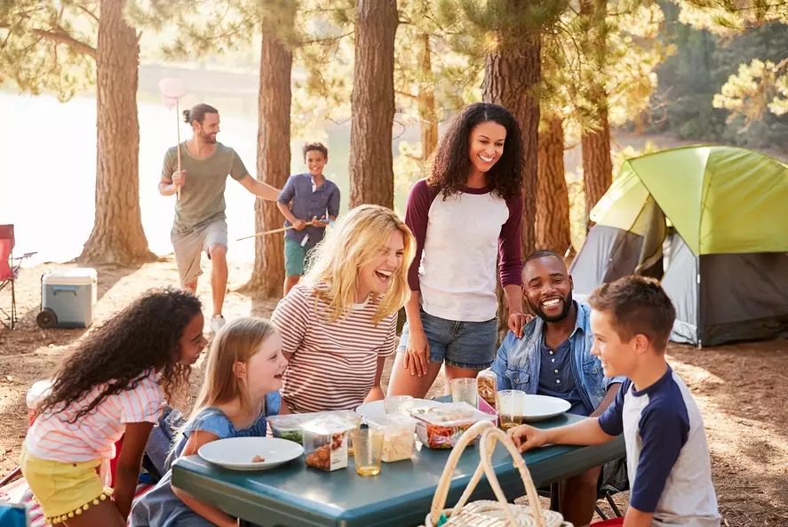 camping with kids