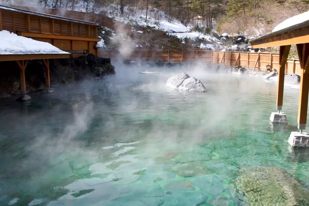 Japanese onsens (hot springs)
