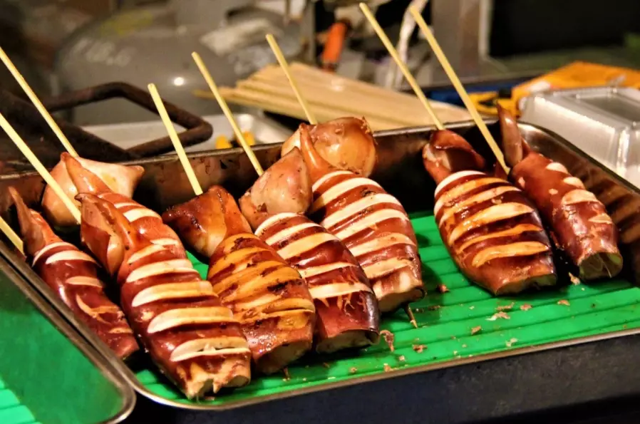 where to eat street food in Japan